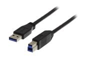 USB kaapelit - Deltaco USB3-110S - USB cable - USB Type A to USB Type B - 1 m - USB3-110S