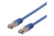 Verkkokaapelit - Deltaco STP-61BAU - patch cable - 1 m - blue - Sininen - 1m - STP-61BAU