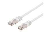 Verkkokaapelit - Deltaco SFTP-620VH - patch cable - 20 m - white - Valkoinen - 20m - SFTP-620VH