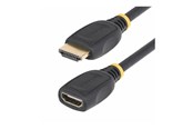 Näyttökaapeli - StarTech.com 18in HDMI 2.0 Extension Cable 4K 60Hz M/F - HDMI extension cable - 50 cm - HD2MF18INL