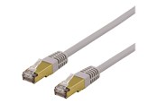 Verkkokaapelit - Deltaco patch cable - 2 m - grey - Harmaa - 2m - SFTP-62AH