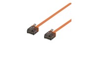 Verkkokaapelit - Deltaco patch cable - 1 m - orange - Oranssi - 1meter - UUTP-2024