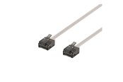Verkkokaapelit - Deltaco patch cable - 2 m - grey - Harmaa - 2m - UUTP-2040