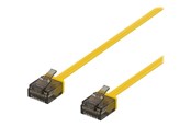 Verkkokaapelit - Deltaco patch cable - 2 m - yellow - Keltainen - 2m - UUTP-2043
