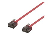 Verkkokaapelit - Deltaco patch cable - 2 m - red - Punainen - 2m - UUTP-2046