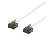 Verkkokaapelit - Deltaco patch cable - 3 m - white - Valkoinen - 3m - UUTP-2058