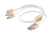 USB kaapelit - EPZI Lightning cable - Lightning / USB - 50 cm - USB-MULTI05