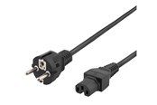 Sisäiset virtakaapelit - Deltaco - power cable - power CEE 7/7 to IEC 60320 C15 - 3 m - DEL-117C