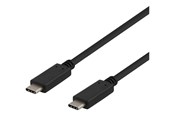 USB kaapelit - Deltaco USBC-1401 - USB-C cable - USB-C to USB-C - 50 cm - USBC-1401