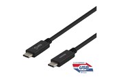 USB kaapelit - Deltaco - USB-C cable - 24 pin USB-C to 24 pin USB-C - 50 cm - USBC-1401M
