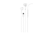 Kuulokkeet - STREETZ C220 - earphones with mic - C220-WHT