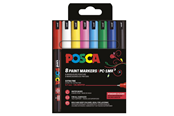 Kirjoitus- ja piirustustarvikkeet - POSCA Marker Set PC-1MR 8 Assorted Standard Colours - 401652