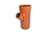 Viemäröinti - Wavin PVC branch pipe 45° 400/160mm - 550915