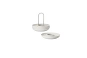 Keittiötarvikkeet - Zone Denmark - Singles Egg Cups with Holder - Warm Grey - Set of 4 - 332023