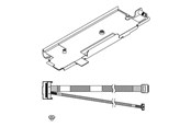 Tallennus - lisävarusteet - Lenovo RAID controller carrier and cable Kit - 4XF7A93021