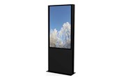 Seinäkiinnitys, AV-kiinnikkeet & AV-kalusteet - HI-ND stand - totem - for flat panel - outdoor - black - Max - recommended for 55" - OD5517-5401-02