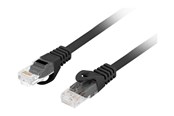 Verkkokaapelit - Lanberg patch cable - 2 m - black - Musta - 2m - PCU6-10CU-0200-BK