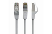 Verkkokaapelit - Gembird Cablexpert patch cable - 40 m - grey - Harmaa - 40m - PP6A-LSZHCU-40M
