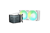 CPU-jäähdytys - Tryx PANORAMA SE 240 mm white - CPU Vesijäähdytys - Max 28 dBA - L-P240L-AM2M-G0W