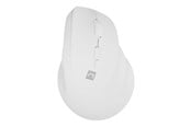 Hiiret - Natec CRAKE 2 - vertical mouse - Bluetooth 5.2 2.4 GHz - white - Vertical mouse - Optinen - 6 painiketta - Valkoinen - NMY-2257