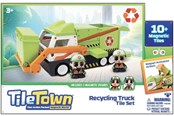 Rakennussarjat - Tile Town Recycling Truck - 90337