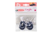 Nuket, pehmolelut ja oheistarvikkeet - Corolle Navy Blue Slippers for Baby Doll 30cm - 9000111120