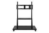 Seinäkiinnitys, AV-kiinnikkeet & AV-kalusteet - ViewSonic VB-STND-001-2C cart - for interactive flat panel / LCD display - rolling trolley stand - Max 150 kg - recommended for 98" - VB-STND-001-2C