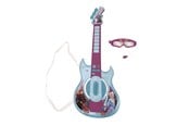 Musiikki - Frozen Electronic Lighting Guitar with Mic in glas - 90240