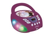 DAB, Verkko- & Kelloradiot - Lexibook Frozen Portable CD player with Mic Jack - FM - Stereo - Lexibook RCD108FZ