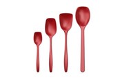 Keittiövälineet - Rosti - Classic kitchen spoons Set of 4 - Red - 30119