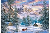 Palapelit - Castorland Mountain Christmas (1000) - C-104680-2