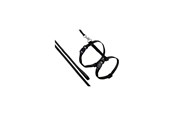 Kissat - FLAMINGO - Ziggi Cat harness with line - Black - 5415245135106