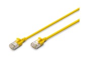Verkkokaapelit - DIGITUS patch cable - 5 m - yellow - Keltainen - 5m - DK-1632-A-050S-Y