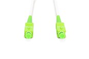 Verkkokaapelit - DIGITUS FO patch cord Armored SM Simplex - 5m - Valkoinen - 5m - DK-2922A-05-SCA-SX