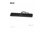 Telakointiasemat - Club 3D - docking station - USB-C - 2 x HDMI DP - 1GbE - CSV-2541