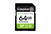 Muistikortti - Kingston Canvas Select Plus Gen3 SDXC - 100MB/s - 64GB - SDS3/64GB