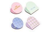 Kirjoituspöytätarvikkeet - Kikkerland - Inkerie Magnetic Clips - Set of 4 - 4 x 4 x 2.75 cm - INK29