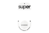 Lisävarusteet hiirelle ja näppäimistölle - Pulsar Superglide (Type-C) for Logitech G PRO X SUPERLIGHT 2 - Valkoinen - LGS2GW2