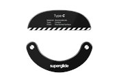 Lisävarusteet hiirelle ja näppäimistölle - Pulsar Superglide Type-C for Xlite 2 Series - Musta - PX2SGB2