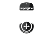 Lisävarusteet hiirelle ja näppäimistölle - Pulsar Superglide (Type-S) for Logitech G PRO X SUPERLIGHT - Musta - LGSSGB