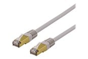 Verkkokaapelit - Deltaco patch cable - 50 cm - grey - Harmaa - 0.5m - SFTP-60AH