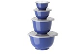 Keittiötarvikkeet - Rosti - Margrethe Bowls - Set of 4 + Lids (Blue) - 29965