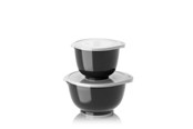 Keittiötarvikkeet - Rosti - Margrethe bowls Set of 2 + lids - Black - 29930