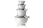 Keittiötarvikkeet - Rosti - Margrethe Bowls - Set of 4 + Lids (White) - 29962