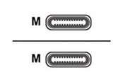 USB kaapelit - dbramante1928 re-charge - USB-C cable - 24 pin USB-C to 24 pin USB-C - 1.5 m - CB20CCPI7206
