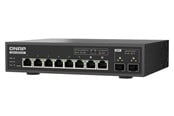 Kytkimet - QNAP QSW-L3208-2C6T 8-Port 10GbE Switch (6x 10GbE RJ45 - 2x SFP+/RJ45 Combo) - QSW-L3208-2C6T