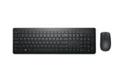 Näppäimistöt - Dell Wireless Keyboard and Mouse KM3322W - keyboard and mouse set - QWERTY - Spanish - black Input Device - Näppäimistö ja Hiirisetti - Espanjalainen - Musta - KM3322W-R-SPN