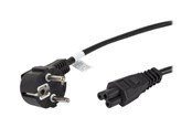 Sisäiset virtakaapelit - Lanberg - power cable - power CEE 7/7 to IEC 60320 C5 - 1.8 m - CA-C5CA-11CC-0018-BK