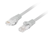 Verkkokaapelit - Lanberg patch cable - 1.5 m - grey - Harmaa - 1m - PCU6-10CU-0150-S
