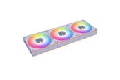 Kotelotuuletin - Lian Li UNI FAN CL Wireless Reverse Fan 3-Pack - Kotelotuuletin - 120mm - Valkoinen, RGB-valolla - 12RCL1W3W